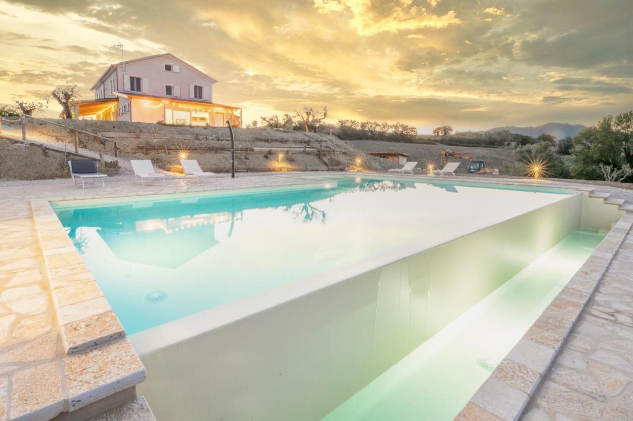 Casal Del Sole - La Ginestra Apartment Montefelcino Ngoại thất bức ảnh