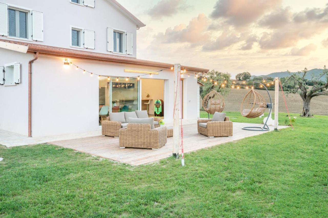 Casal Del Sole - La Ginestra Apartment Montefelcino Ngoại thất bức ảnh