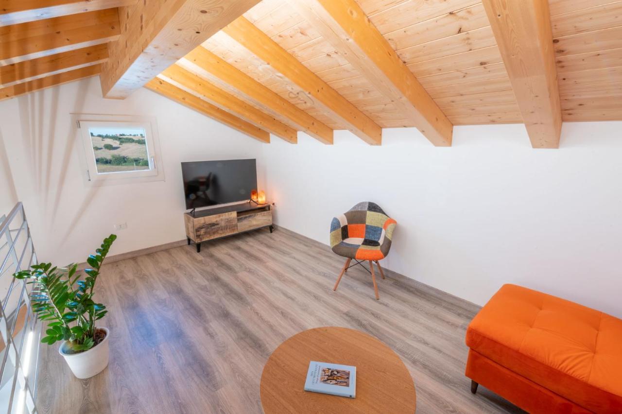 Casal Del Sole - La Ginestra Apartment Montefelcino Ngoại thất bức ảnh