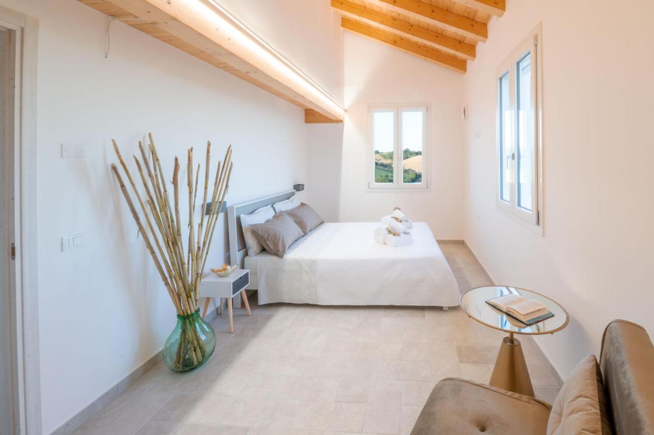 Casal Del Sole - La Ginestra Apartment Montefelcino Ngoại thất bức ảnh